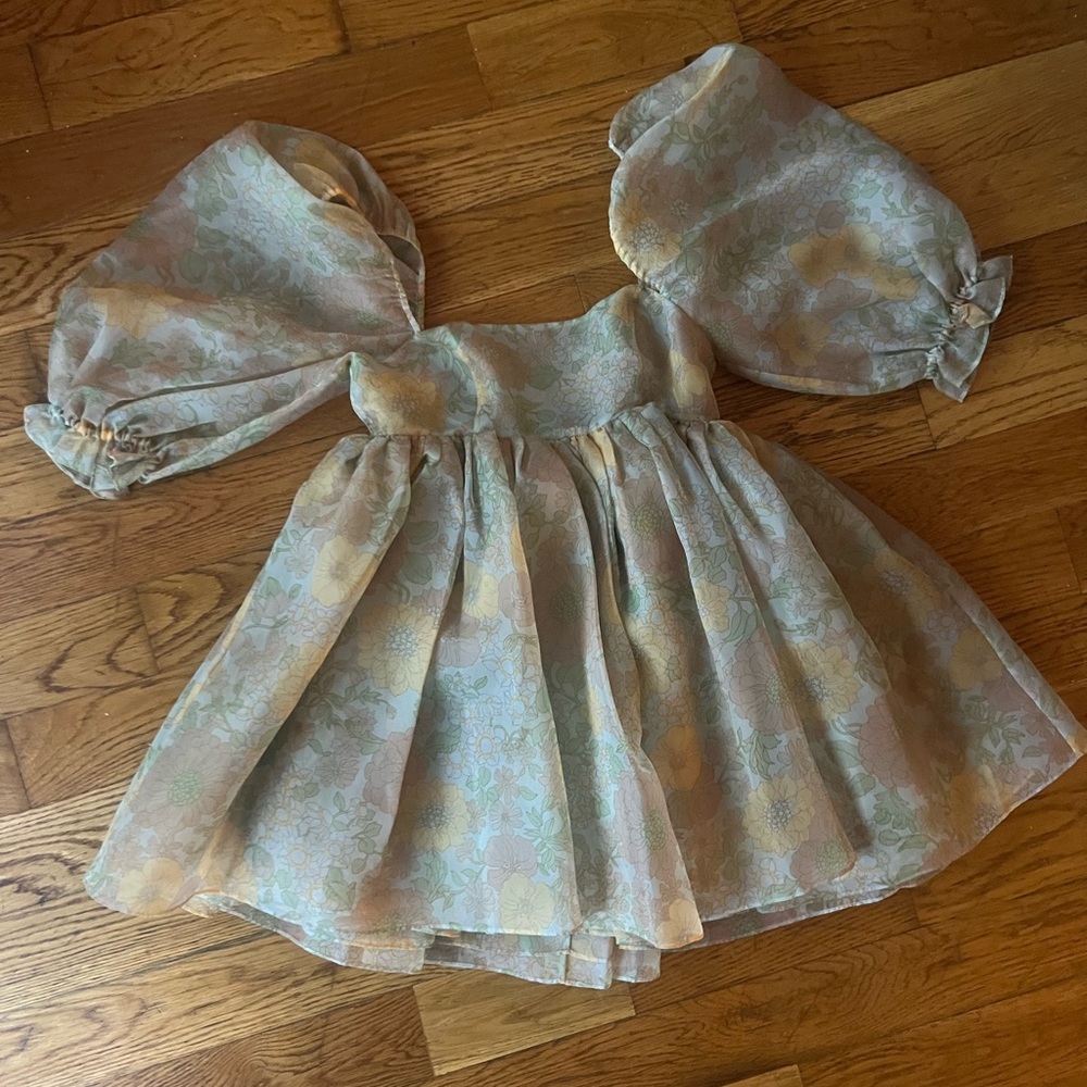 Selkie Pastel Floral Dress